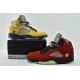 Air Jordan 5 Retro SE What The Red Yellow CZ5725 700 Womens And Mens Shoes